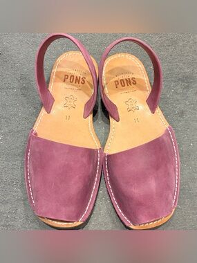 Avarcas USA PONS Classic shoes in purple size US 11